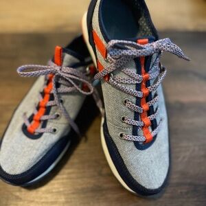 Forsake‎ Acadia Blue & Orange Sneakers hiking shoes